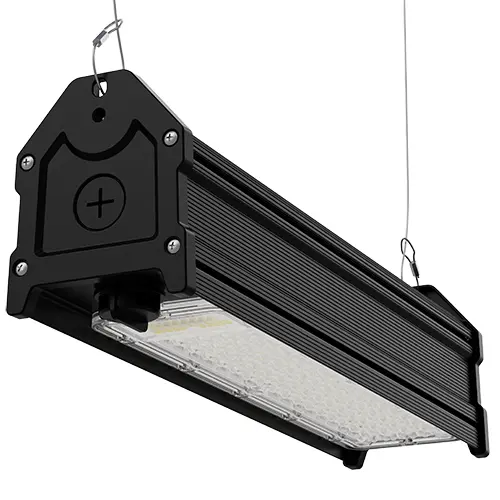 [421510] Netherton Plus High Bay 60W/80W/100W 5000K IP65 Black Plug & Play 90/70D 