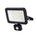 Melbury Floodlight 50W 4000K IP65 Black PIR