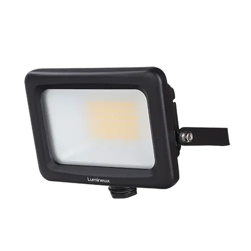 Melbury Plus Floodlight 20W 4000K IP65 Black Plug & Play 