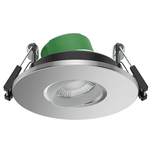 Avon Pro Fire Rated 360° Gimbal Downlight 4W/6W 4CCT IP54 Brushed Chrome 60D