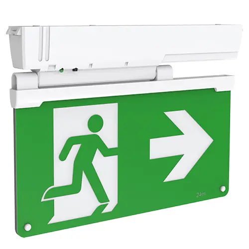 Fontburn Emergency Exit Sign 2.5W 6500K White E-SEL3 Emergency