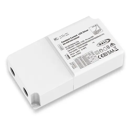 LED Multi Dimmable Driver 42W-60W (Push Dim, 1-10V & DALI2) DC30-40V 1050-1500mA 200-240V Flicker Free