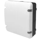 Pebley Utility Square Bulkhead 12W/16W/18W 3CCT IP65 Black Plug & Play 