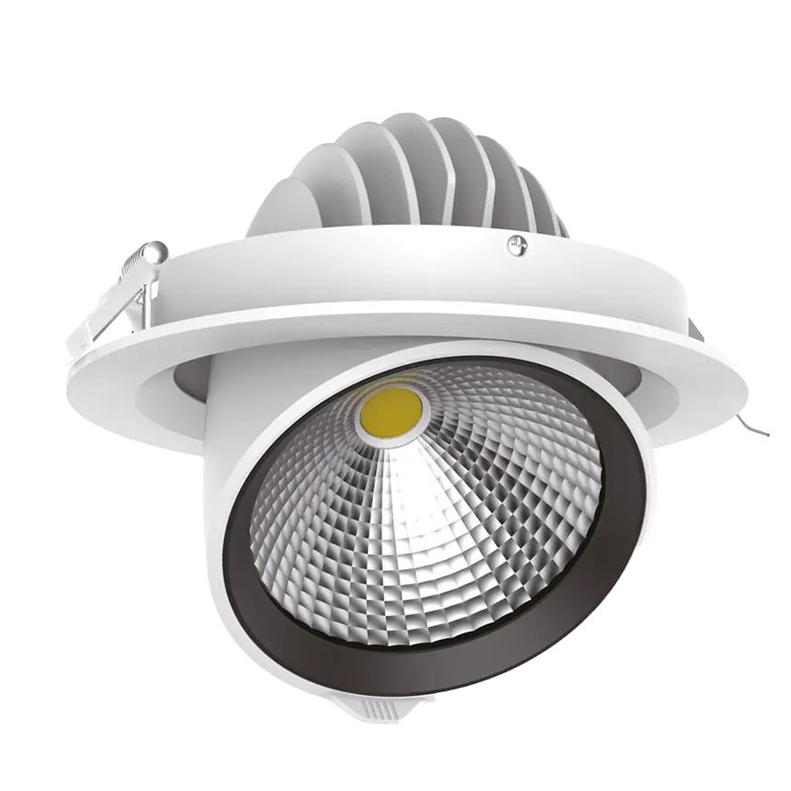 Eldwick Retail Downlight 4" 20W 4000K White 24D