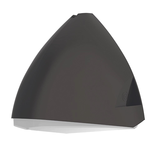 Hawkridge Wall Pack 18W/28W 3CCT Black Emergency