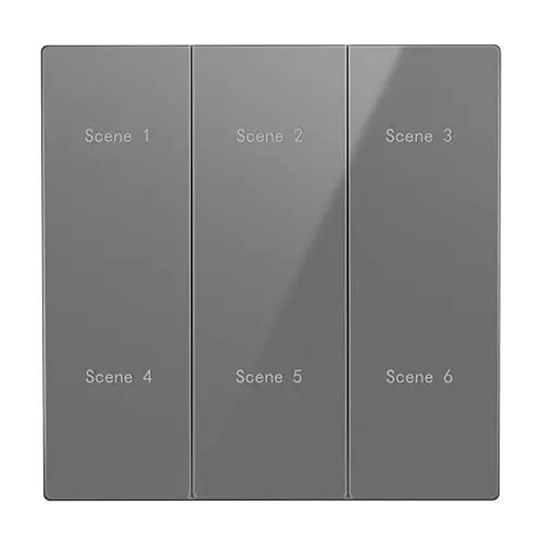 truSmart Six-Key Scene Switch Mains Version           
