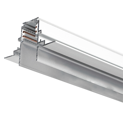 Belvide 240V Recessed 3 Circuit Track - Surface Mount/Pendant Mount 2M White