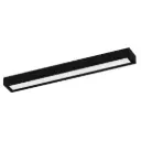 Torside Anti-Vandal Linear Wall Light 8W/10W/12W/15W 4000K IP65 Black Emergency