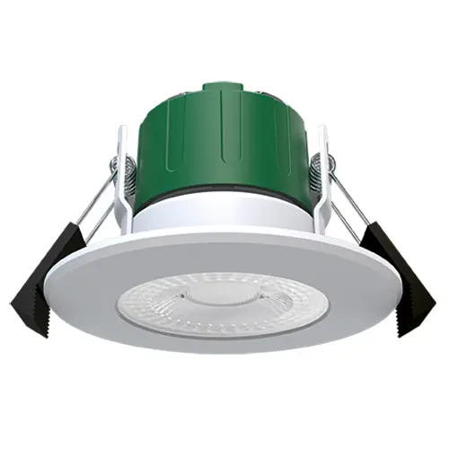 [430650] Avon One Fire Rated Downlight 5W 3000K IP65 White 60D