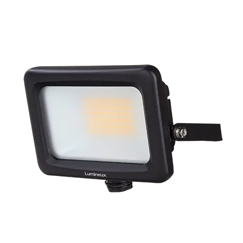 [431377] Melbury Plus Floodlight 20W 4000K IP65 Black Plug & Play 