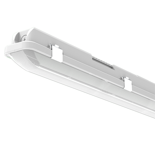 [431352-E3] Tamar Anti-Corrosive 5ft Twin 25W/50W 4000K IP65 Grey Plug & Play E-SEL3 Emergency