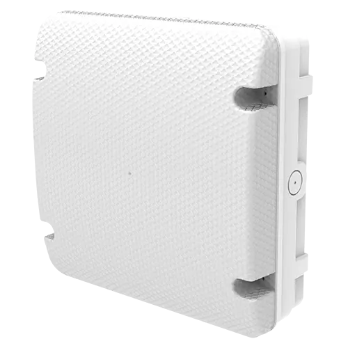 [431126-WH] Pebley Utility Square Bulkhead 12W/16W/18W 3CCT IP65 White Plug & Play 