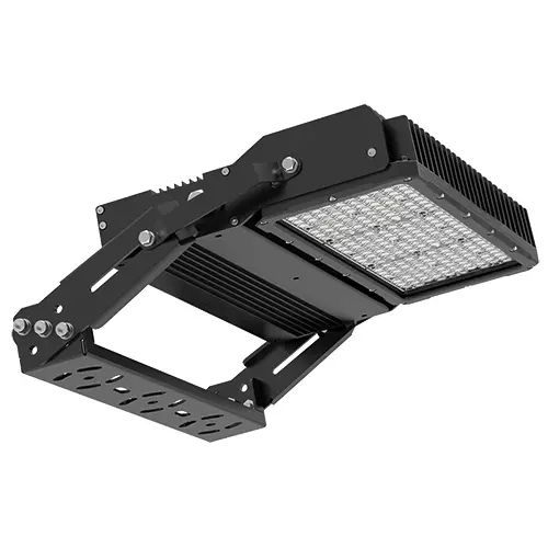 [430510-25-415V] Carsington Plus Sports Floodlight 600W 5000K IP66 Black 25x130D (220-415V Control Gear Included)