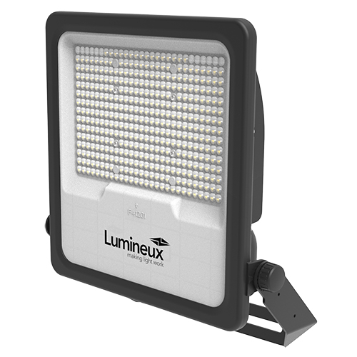 [430979-DD] Frankly Plus Floodlight 200W 4000K IP66 Black ASY 50x125D P55D Photocell