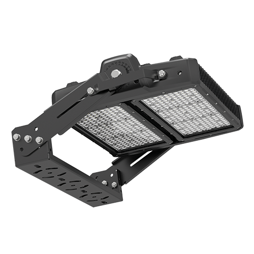 [431401-25-415V] Carsington Plus Sports Floodlight 960W 5000K IP66 Black 25x130D (200-415V Control Gear Included)