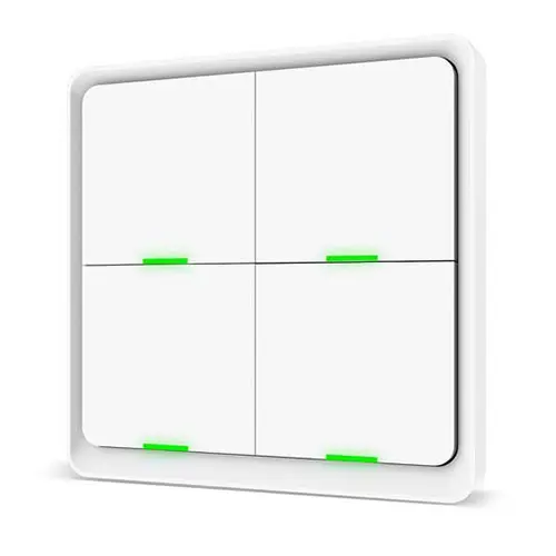 [440019] truSmart 4 Button Scene Switch Battery Version SMB, Battery (CR2430) Not Included    