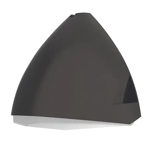 [430698-M3S-DD] Hawkridge Wall Pack 18W/28W 3CCT Black Emergency Self Test Photocell