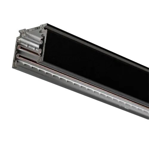 [460501-DA-BL] Belvide 240V Standard 3 Circuit Track - Surface Mount/Pendant Mount 2M Black DALI