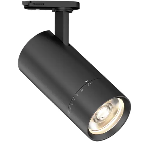 [460509-BL] Belvide 240V 10W/15W/20W 3CCT Spot Plus 24/36/45/60D Selectable Black Triac Dim