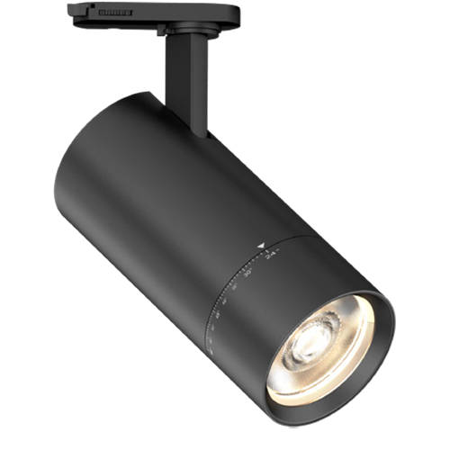 [460510-BL] Belvide 240V 20W/25W/30W/35W 3CCT Spot Plus 24/36/45/60D Selectable Black Triac