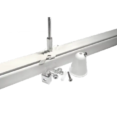 [460523-WH] Belvide 240V Ceiling Mount Rod Black