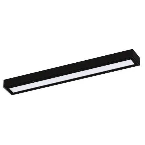 [450309-BL-DA-M3] Torside Anti-Vandal Linear Wall Light 12W/14W/17W/20W 4000K IP65 Black DALI & Emergency