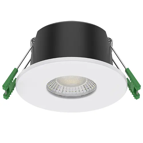 [421414] Avon Fire Rated Downlight 4W/6W 4CCT IP65 White RAL9016 60D